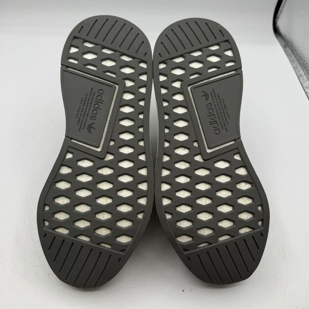 Adidas Wings & Horns WH NMD_R2 Shoes Mens 11 Ash Grey Leather‎ Sneakers BB3117